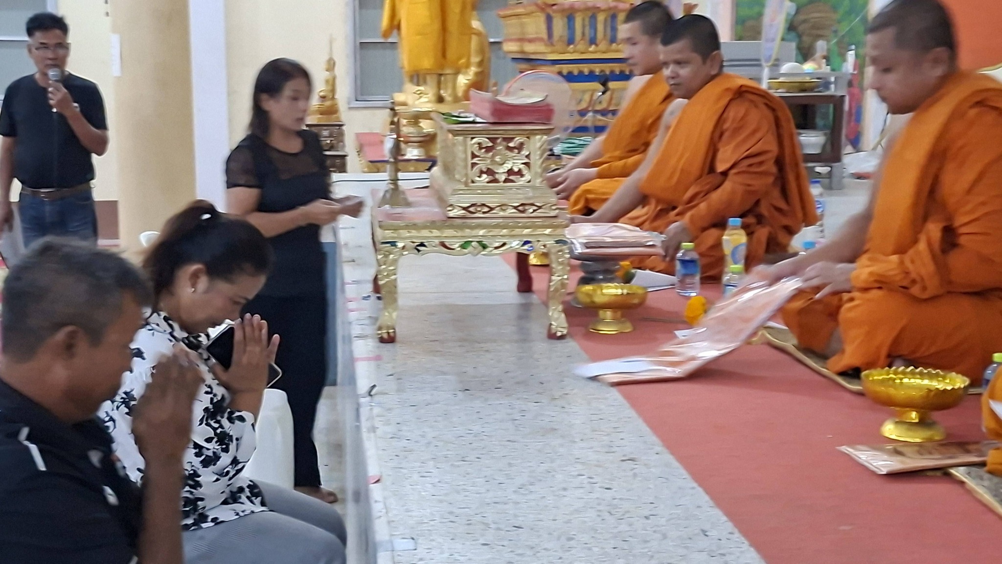 พิธีสวดอภิธรรมงานบำเพ็ญกุศลคุณพ่ออิ่น แซ่ด่าน คืนที่ 3